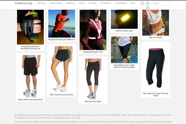 iPin theme site design template sample