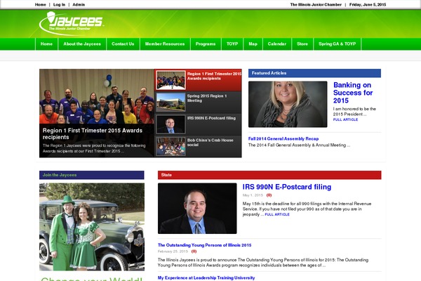 iljaycees.org site used Local News