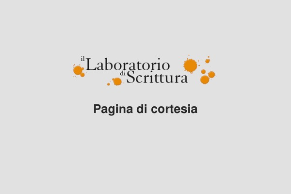 illaboratoriodiscrittura.it site used Linuxid