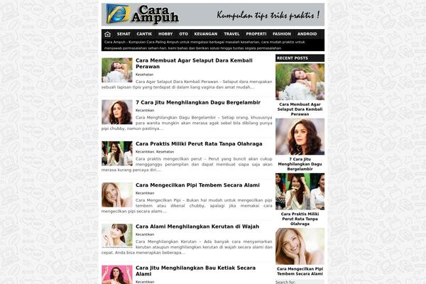 Flat728 theme site design template sample