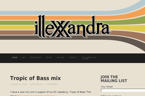 Hemingway theme site design template sample