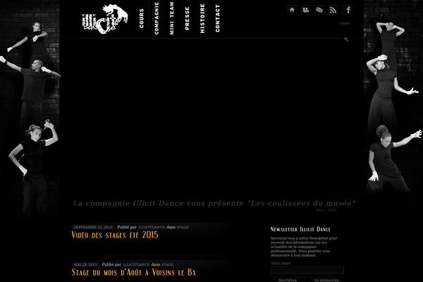 Prestige theme site design template sample