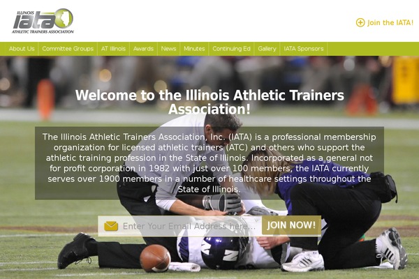 illinoisathletictrainers.org site used Iata