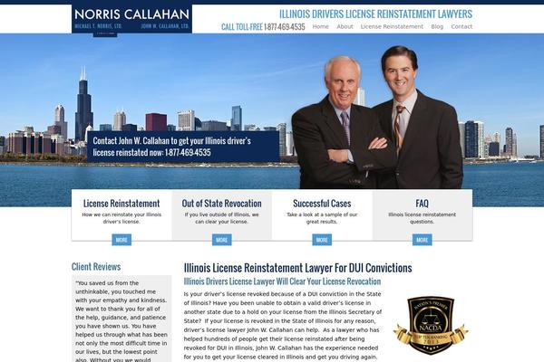 callahan theme websites examples