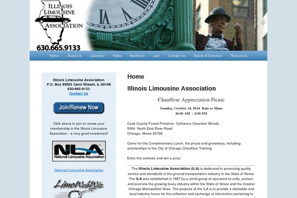 illinoislimousineassociation.com site used Limo