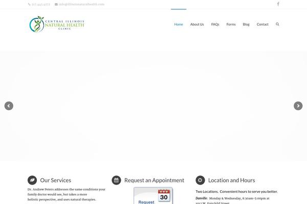 iMedica theme site design template sample