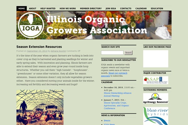 Solon theme site design template sample