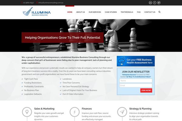 Site using AeroLeads Contact Us Details plugin