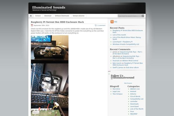iNove theme site design template sample