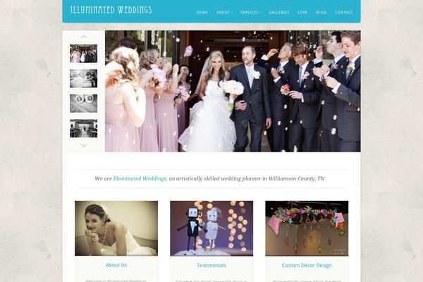 Acoustic theme site design template sample
