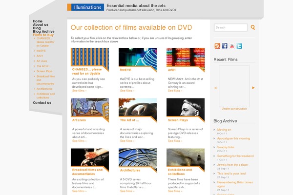 illuminationsmedia.co.uk site used Illuminations