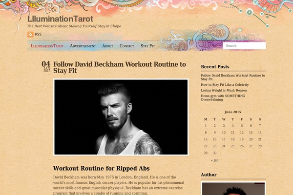 Koi theme site design template sample