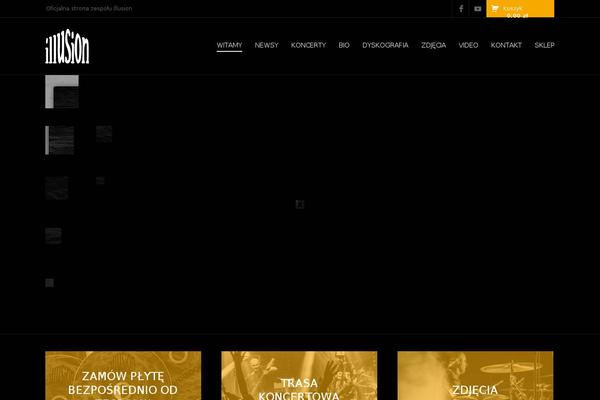 Metric theme site design template sample
