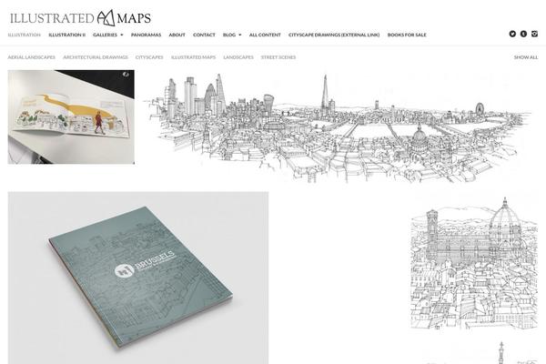 Studiofolio theme site design template sample