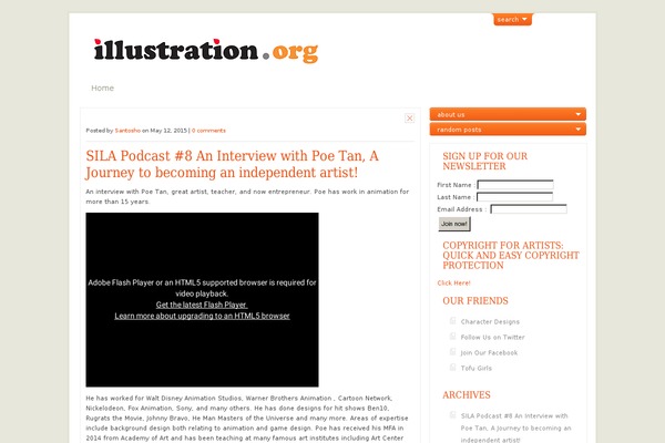 ArtSee theme site design template sample
