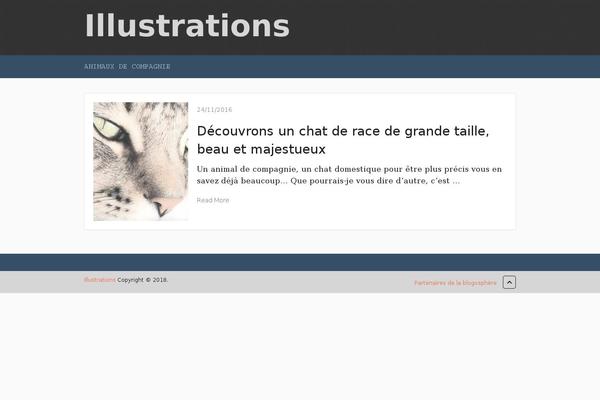 Mts_myblog theme site design template sample