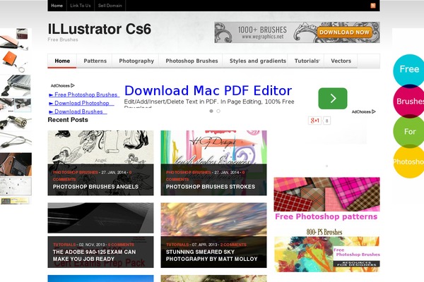 Spectrum theme site design template sample
