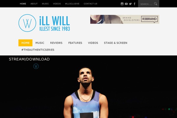 Extremis theme site design template sample