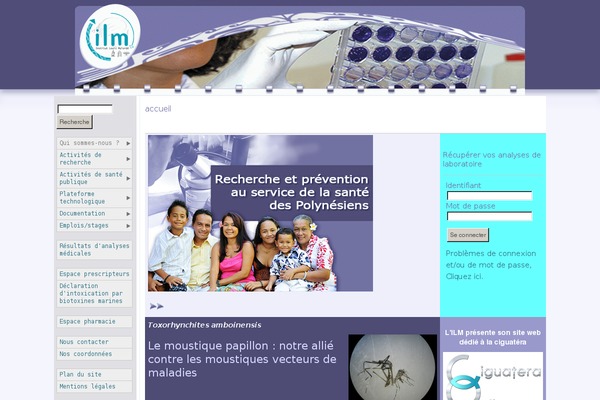 Site using Themify-popup plugin