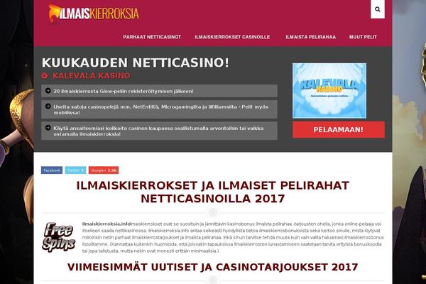 ilmaiskierroksia.info site used Wpcasino