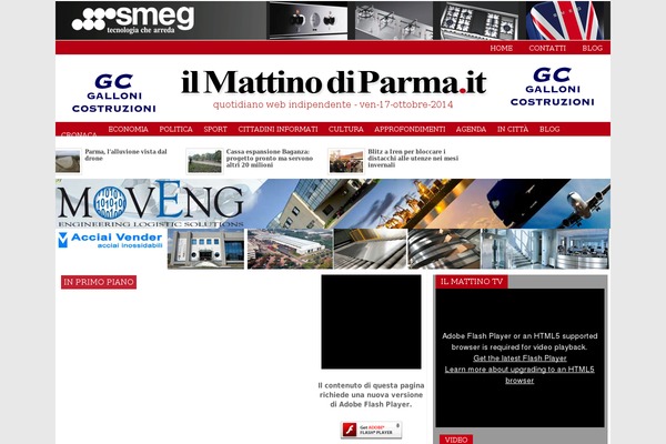 ilmattinodiparma.it site used Newspaper8