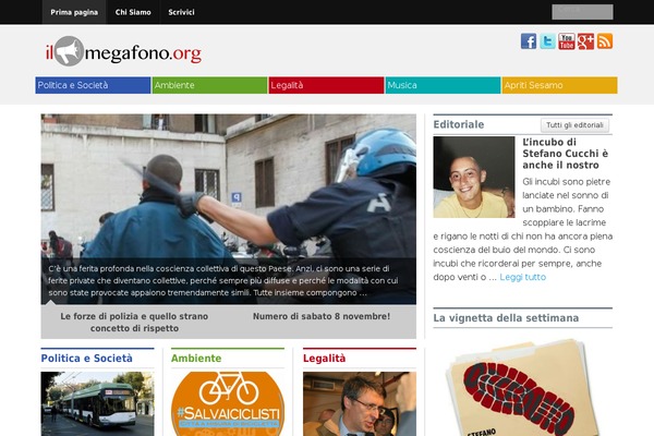 ilmegafono.org site used Extra