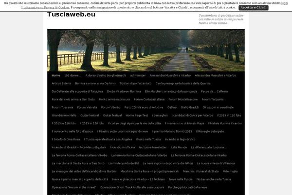 Site using WP-chgFontSize plugin