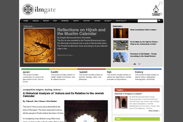 Mission News theme site design template sample