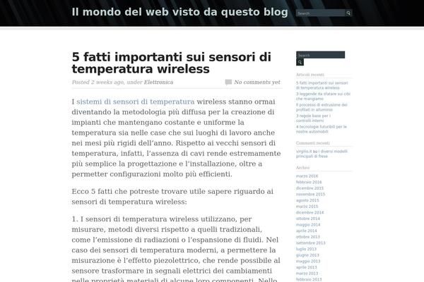 Flow theme site design template sample