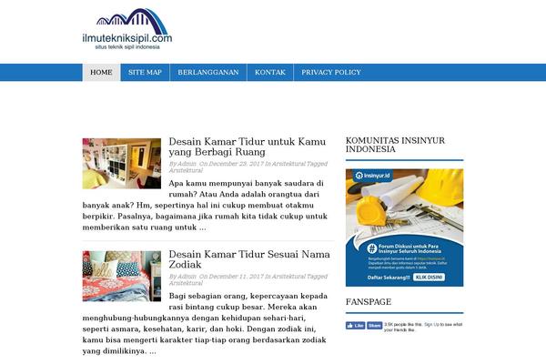 Contentberg theme site design template sample