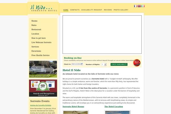 Maestro theme site design template sample