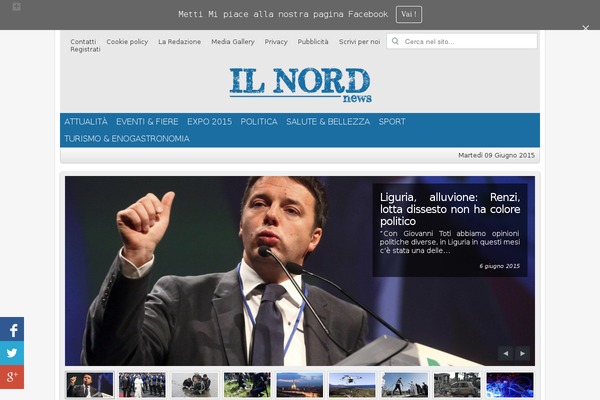 ilnordnews.it site used Ilnordnews