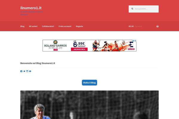 Eighties theme site design template sample