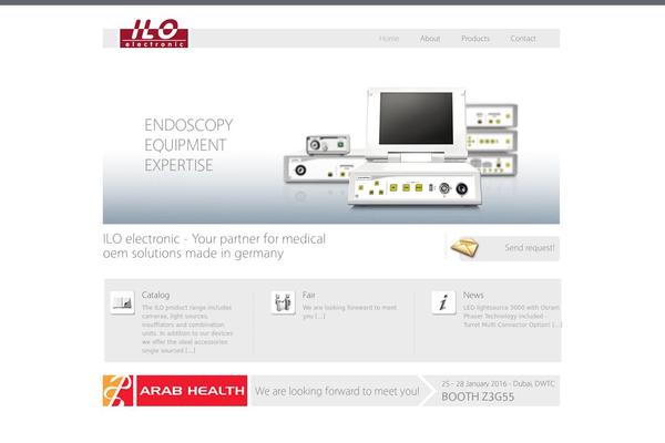 Vulcan theme site design template sample