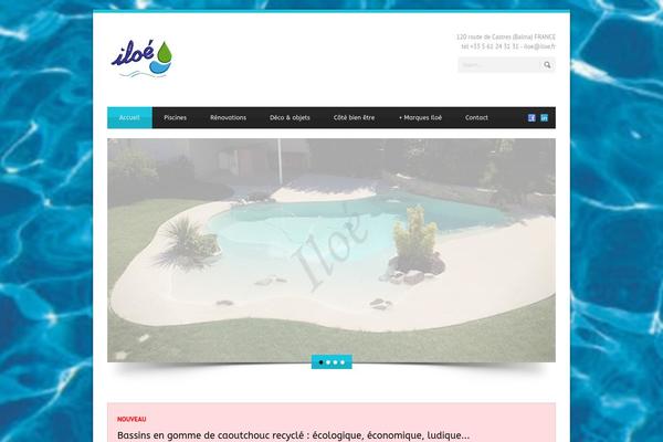 Blue Diamond theme site design template sample