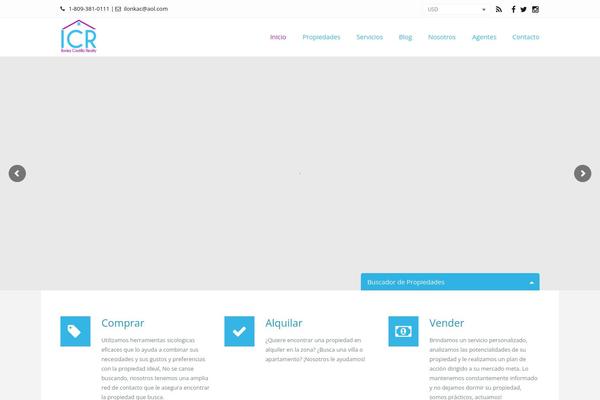 WP Residence theme site design template sample