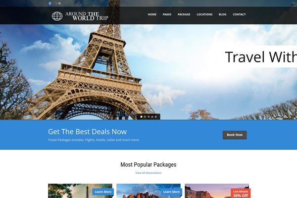 Tour Package V1.02 theme site design template sample