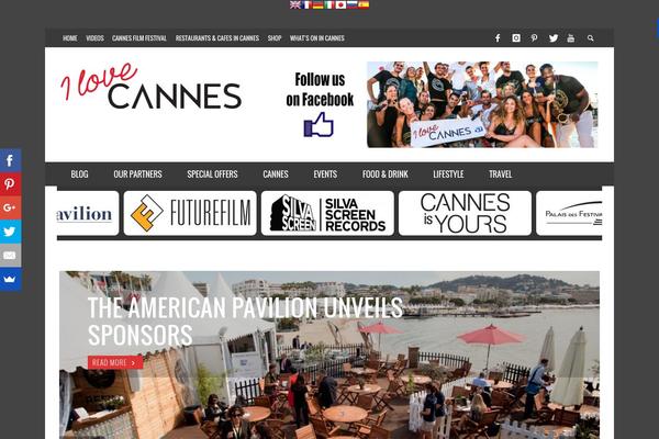 PRESSO theme site design template sample