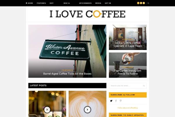 Hickory theme site design template sample