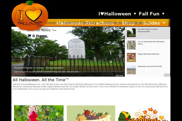 Site using WordPress Countdown plugin plugin