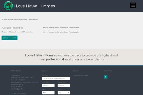 Site using Optima Express + MarketBoost IDX Plugin plugin