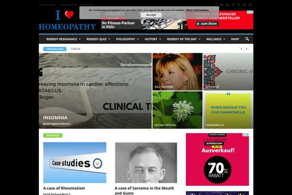 Site using Td-newsletter plugin