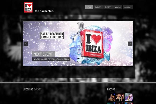 Clubber theme site design template sample