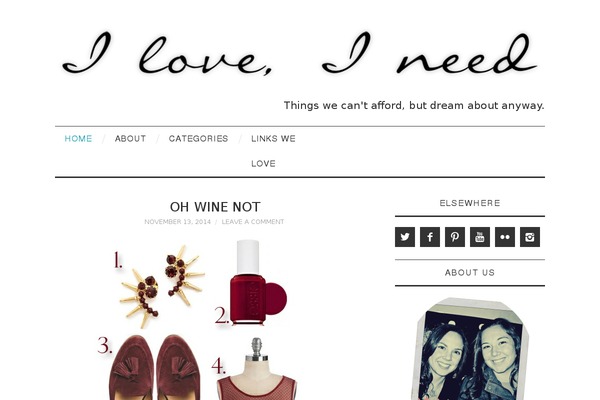 Fashionistas theme site design template sample