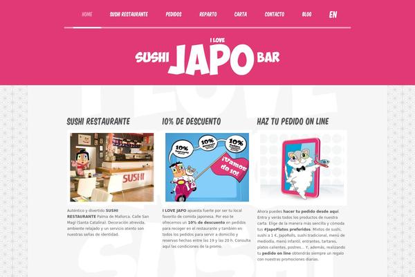 SPA Treats theme site design template sample