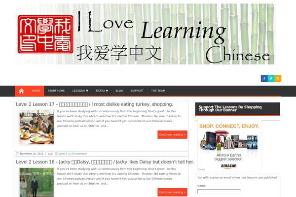 Magazinestyle theme site design template sample