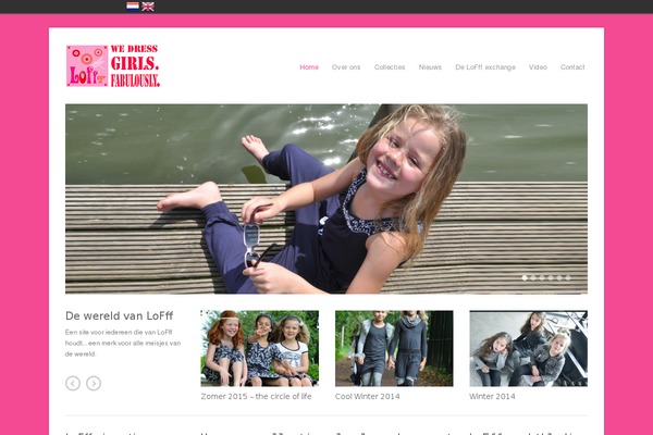 Craft theme site design template sample