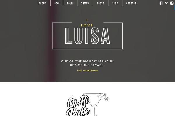 iloveluisa.com site used Luisa