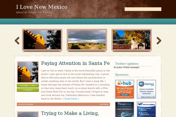 Fabiano theme site design template sample