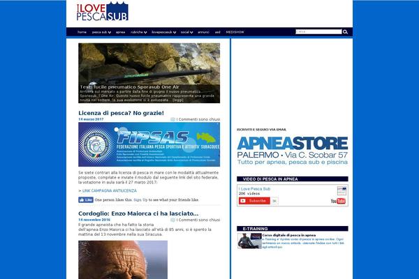 Lycka lite theme site design template sample